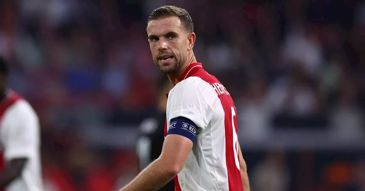 Rangers given Jordan Henderson response by Ajax after exit rumour explodes