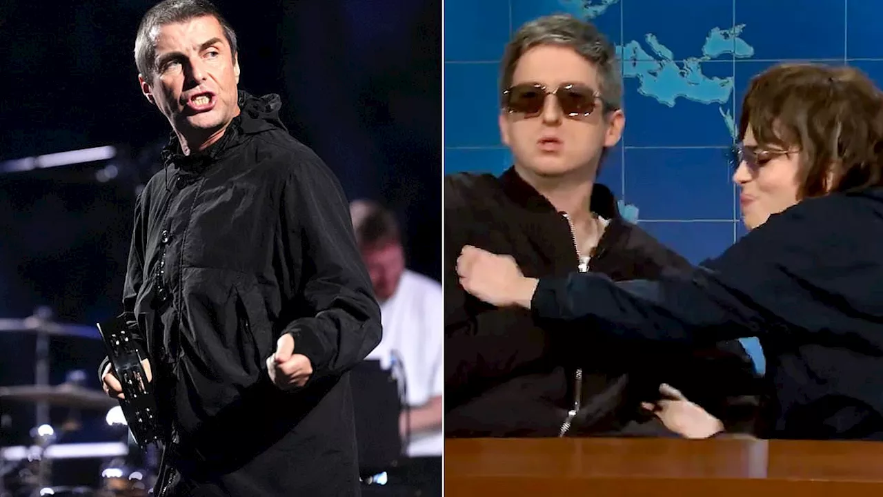 Oasis frontman Liam Gallagher slams SNL skit mocking feud with brother Noel ahead of reunion tour