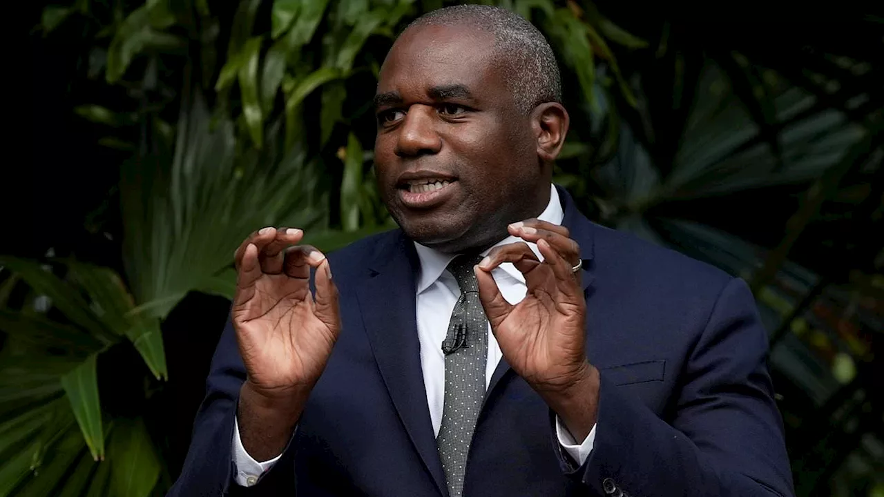 Foreign Secretary David Lammy accused of wanting to build more houses on grounds of Chevening estate...