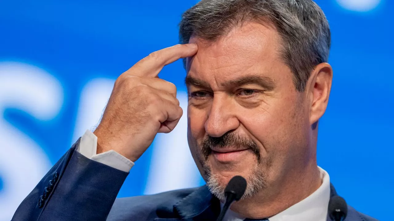 CSU-Attacke gegen Wüst und Günther: Söder wirft CDU-Ministerpräsidenten »schweren strategischen Fehler« vor