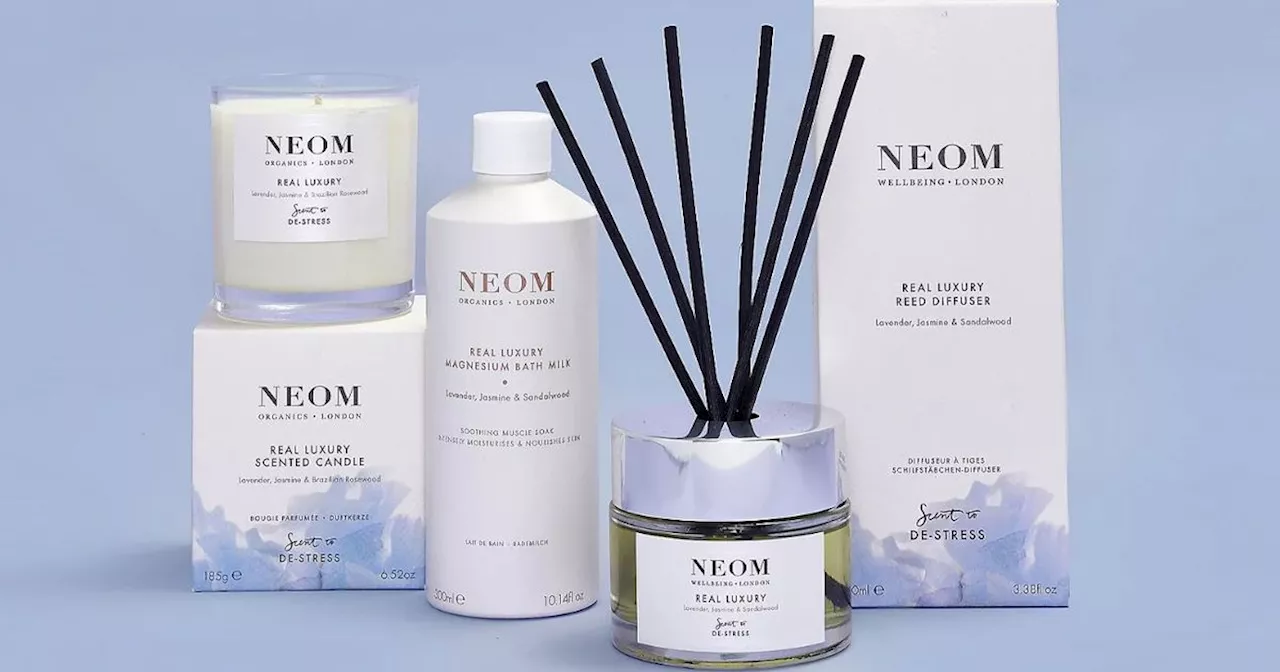 QVC has slashed 39% off the Neom three piece wellbeing collection