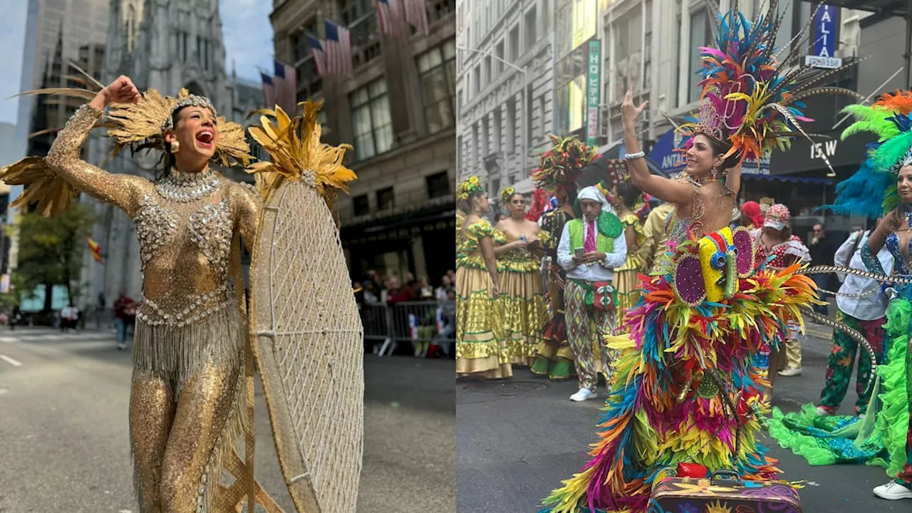 Carnaval de Barranquilla deslumbró en el Desfile de la Hispanidad de Nueva York