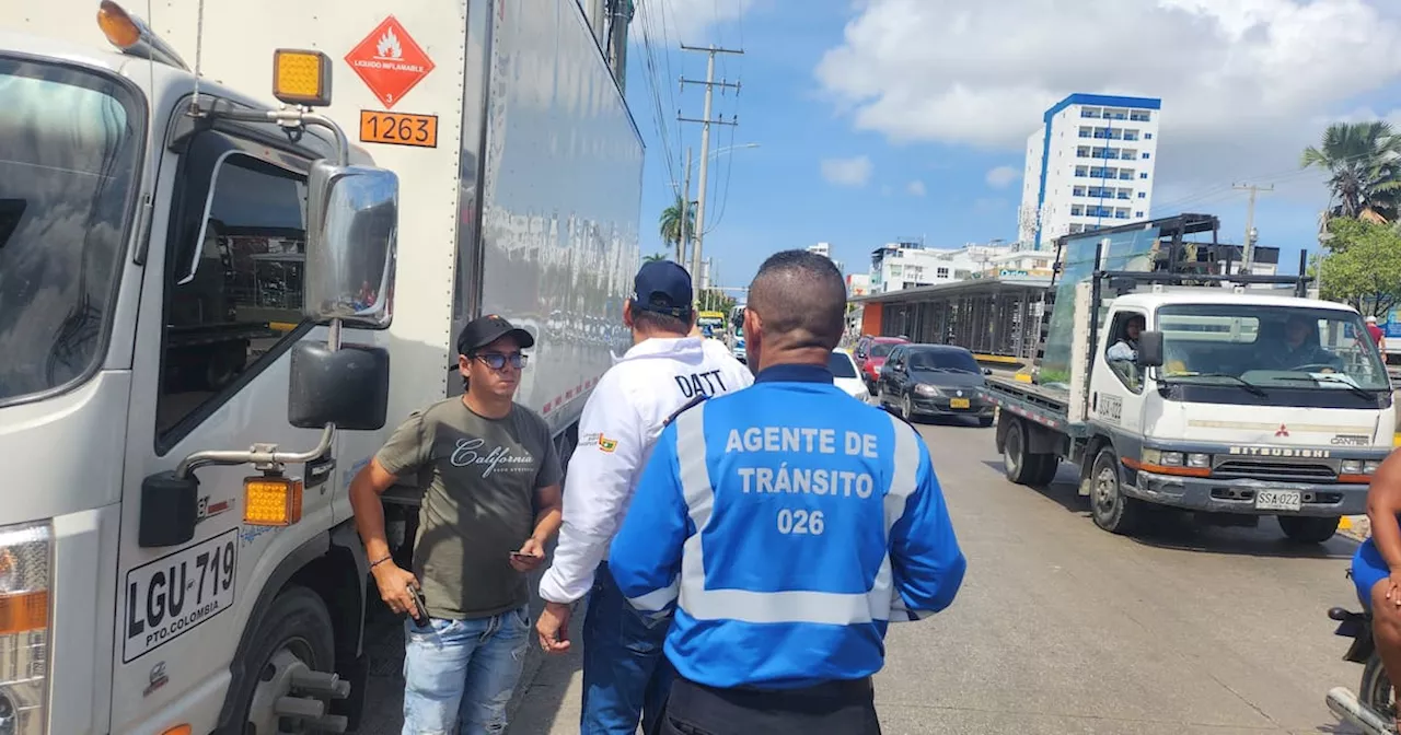 DATT mejora movilidad en avenida Pedro de Heredia con operativos