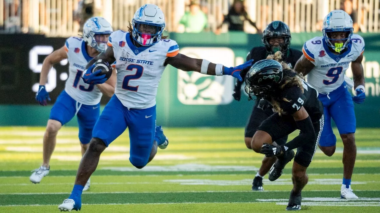 Ashton Jeanty eclipses 200 yards again in Boise State rout