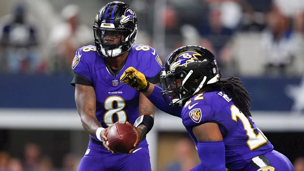 Ravens vs Commanders Lamar Jackson Jayden Daniels clash