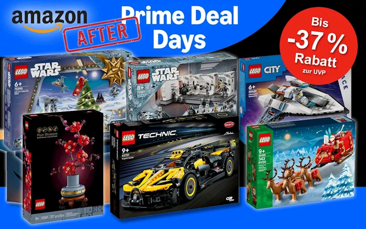 Amazon Sale: Nach den Prime Deal Days gibt es weiterhin Rabatte auf Lego-Sets!