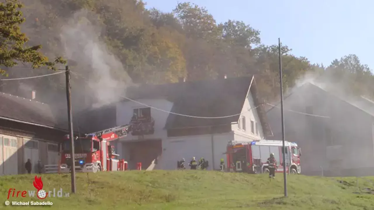 Nö: Abschnitts- und KHD-Übung mit 9 Feuerwehren in Tullnerbach