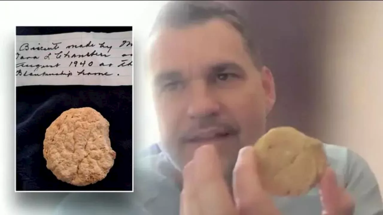 84-Year-Old Biscuit Found In Freezer Of Deceased Relative