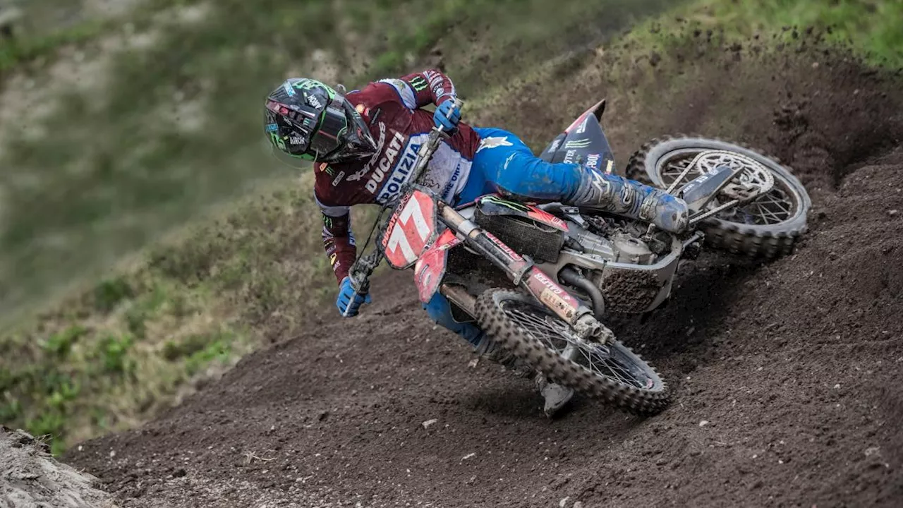 Primo storico titolo Ducati nel Motocross: Lupino campione italiano MX1 con la Desmo450 MX