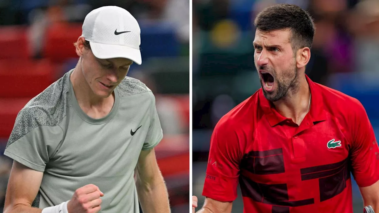 Sinner vs Djokovic: lo scontro al torneo di Monte Carlo