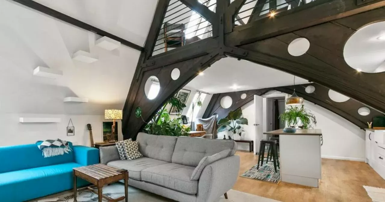 Unique Glasgow flat housed in a Victorian church goes on sale