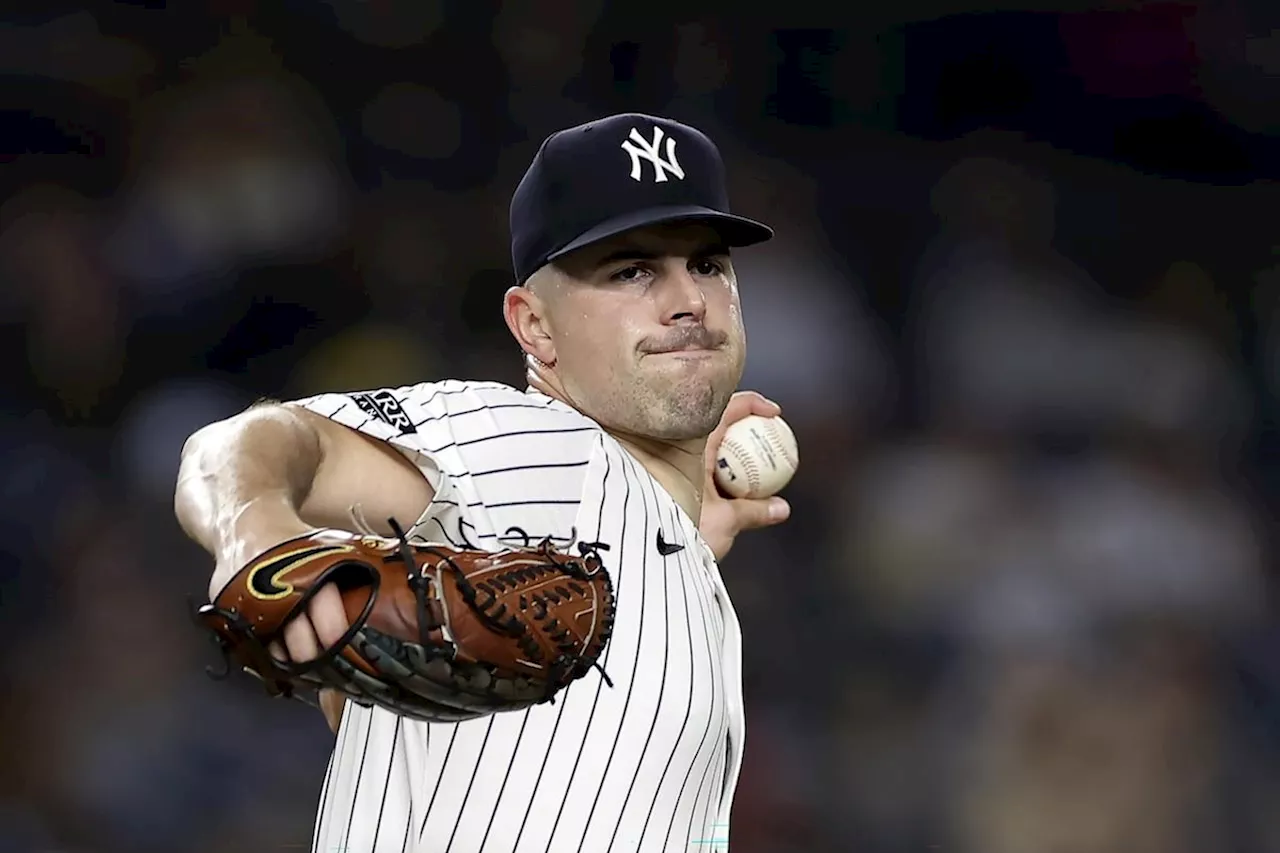 Carlos Rodon will start AL Championship Series opener for New York Yankees against Cleveland Guardians