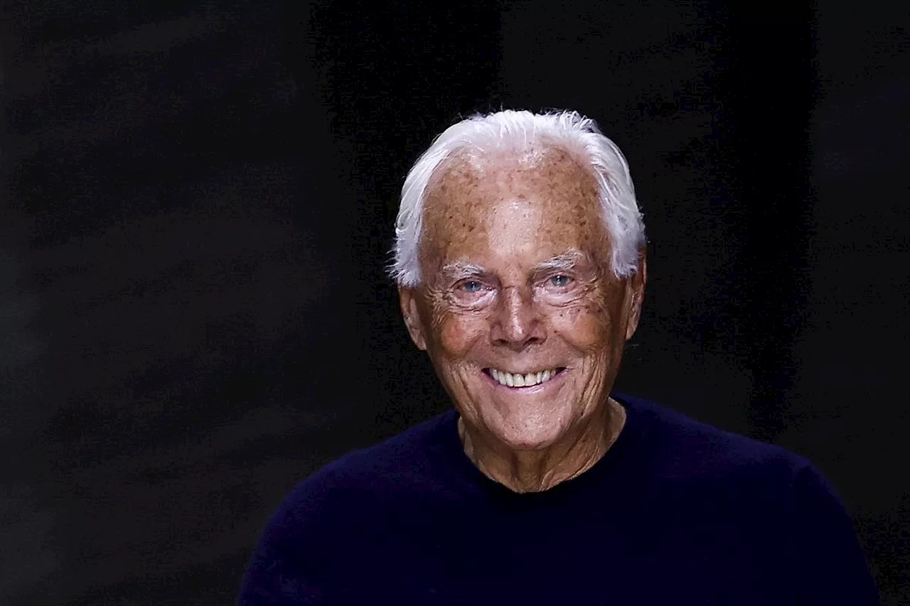 Giorgio Armani, 90, says he plans to retire within ‘two or three years’