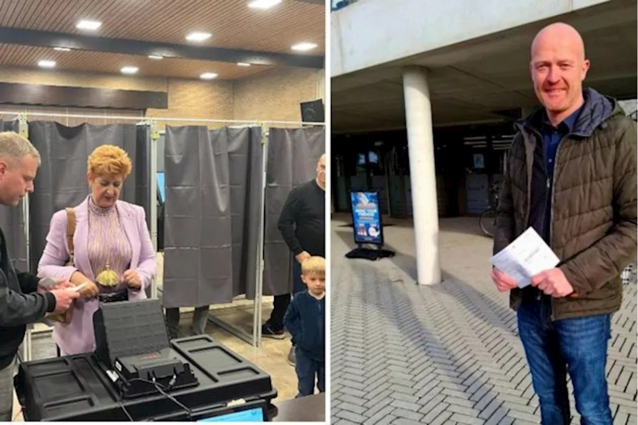 VERKIEZINGSDAG. Marleen Peeters (N-VA) van Lille hoopt gesprekken op te starten: “We willen weer de grootste z