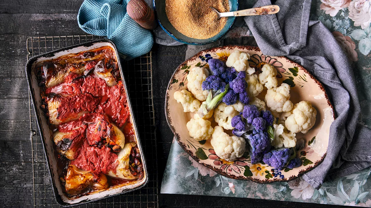  Mit Bohnen gefüllte Paprika (Ardei Umpluti)