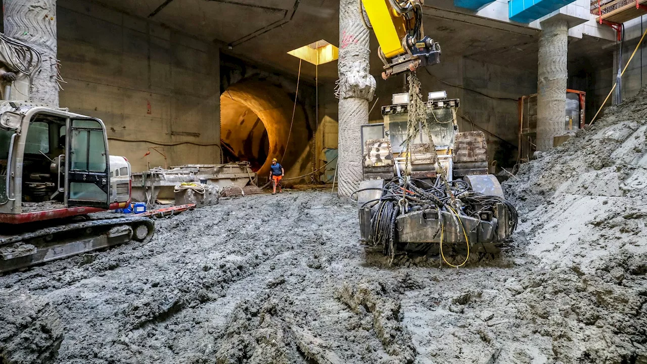 U-Bahn-Baustelle wird saniert– Wienzeile als Staufalle