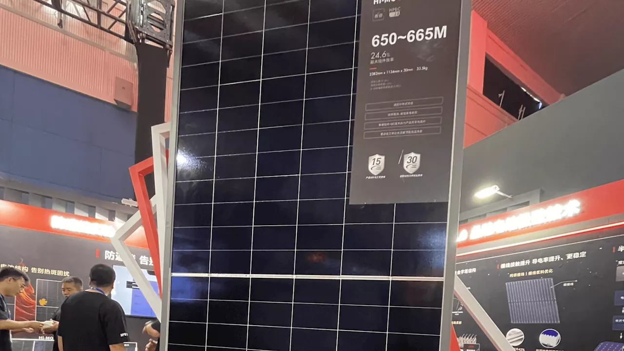 China: Longi’s new solar modules offer 24.8% efficiency, 30-year output warranty