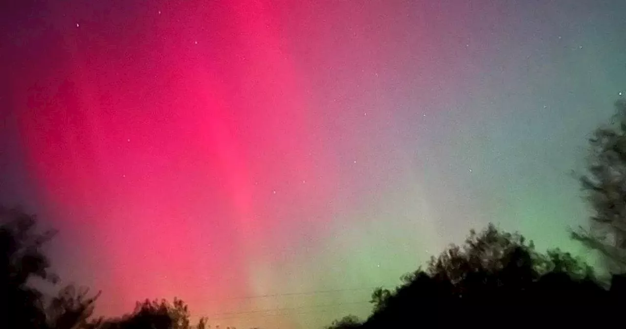 Northern Lights Dazzle Irish Skies After Solar Storm