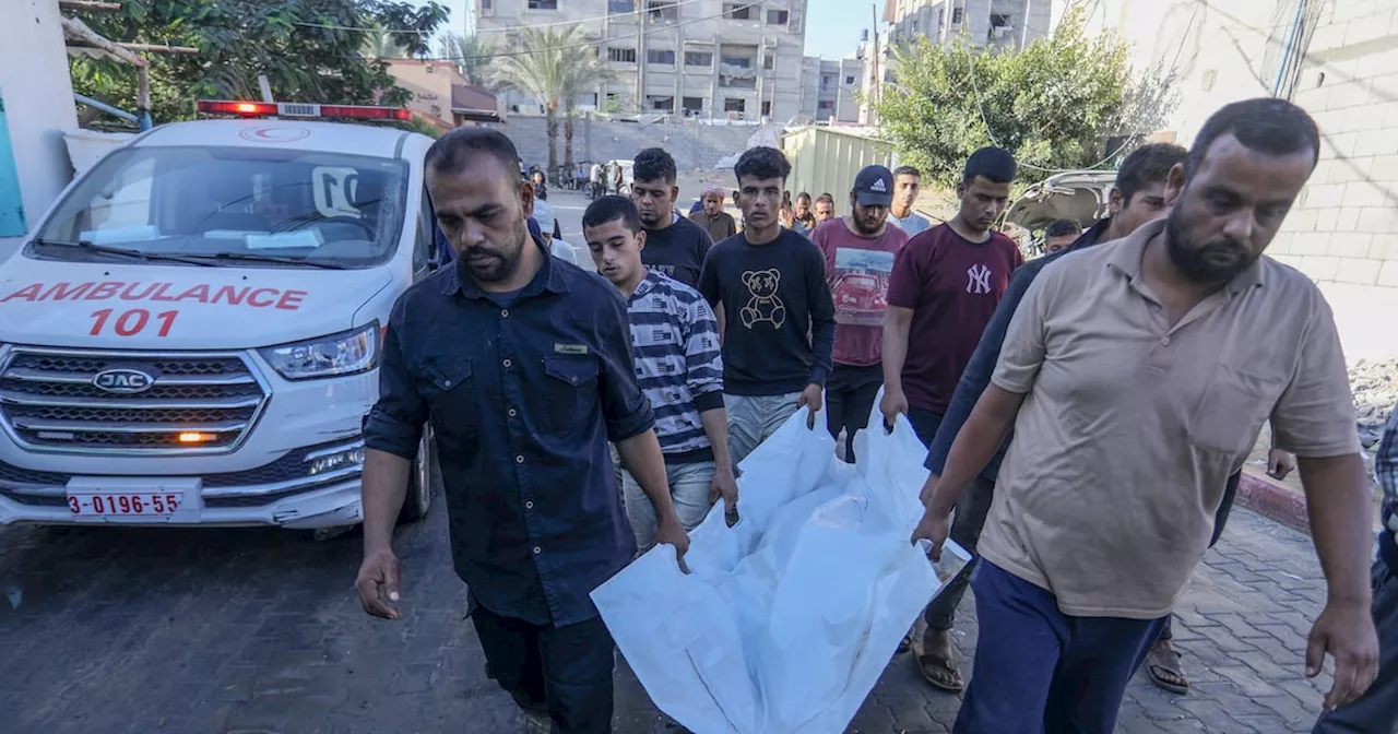 Israeli air strike kills family of eight in central Gaza as tanks push deeper into north