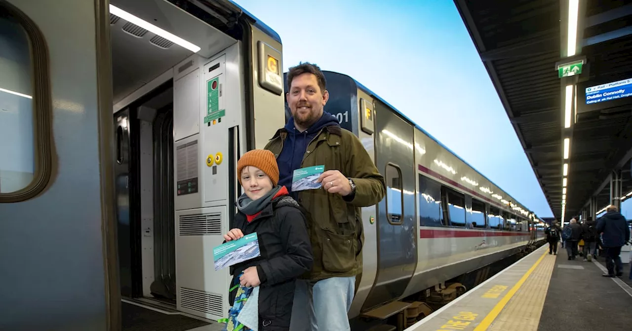 Trains start running from new Belfast Grand Central Station