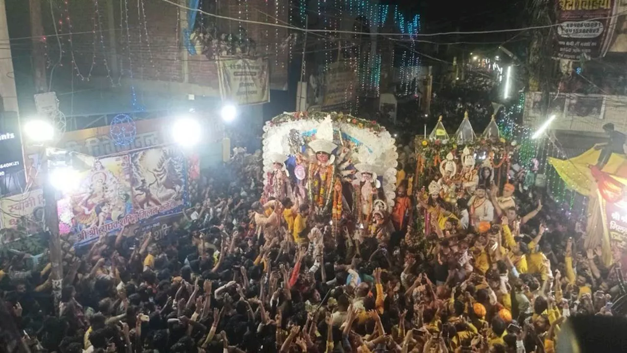 Vijayadashami: विजयादशमी पर गोरखपुर में राघव-शक्ति मिलन, मां दुर्गा ने की भगवान राम की प्रदक्षिणा