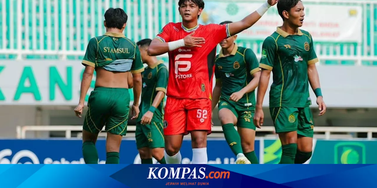 Klasemen Liga 2 Grup 1: Kalahkan Persikabo, Bekasi City ke Puncak