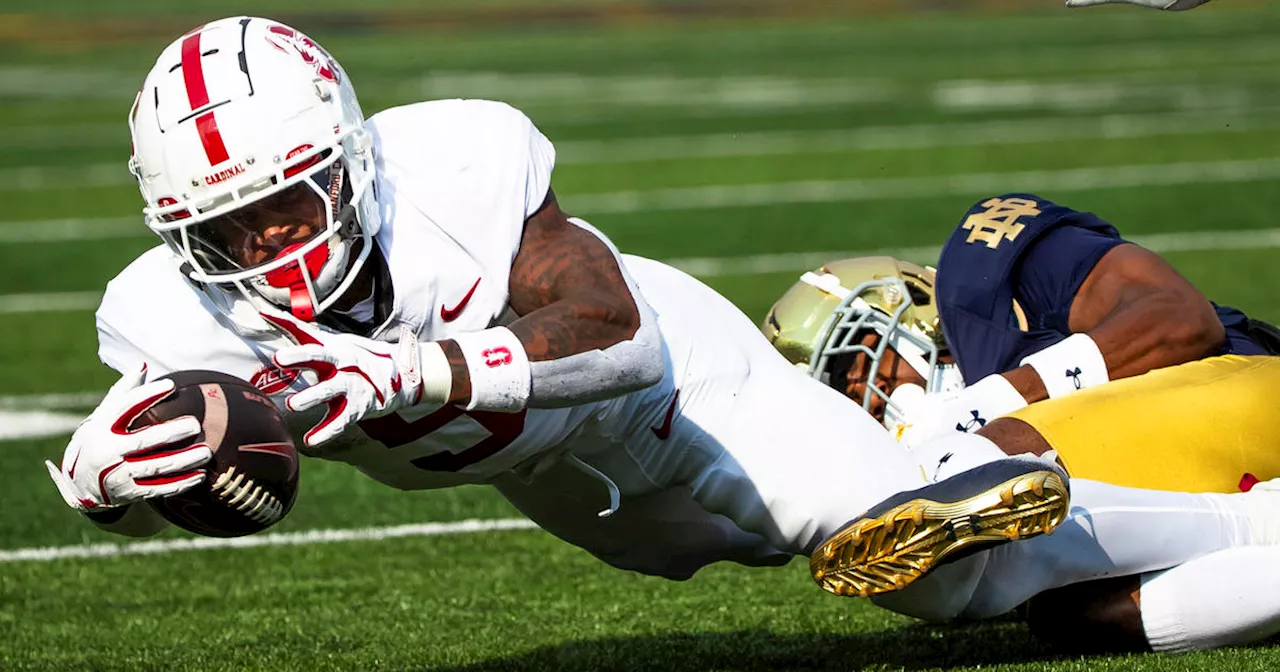 No. 11 Notre Dame beats Stanford 49-7 behind Leonard's 4 touchdowns