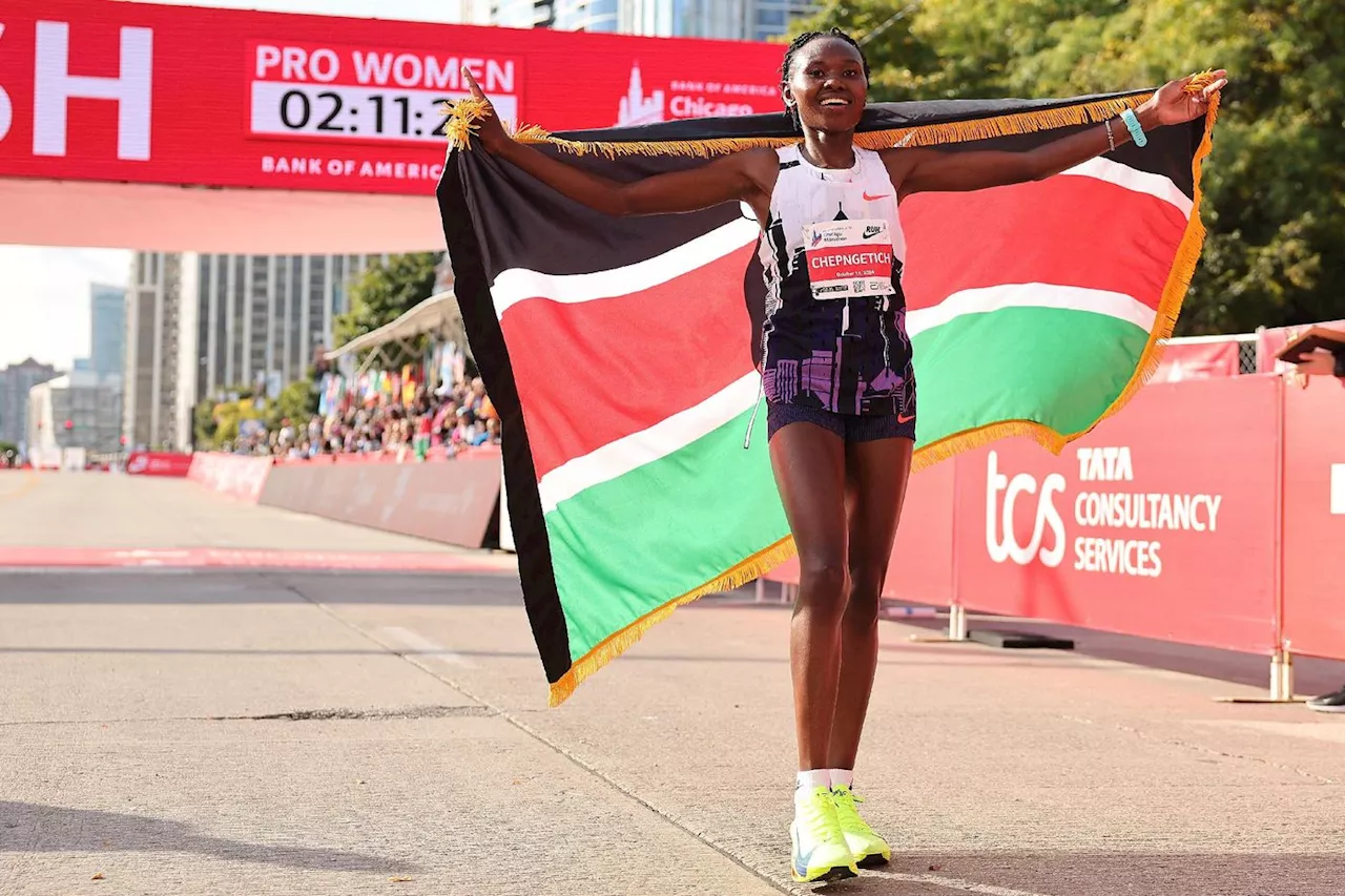 Marathon de Chicago: La Kenyanne Chepngetich pulvérise le record du monde