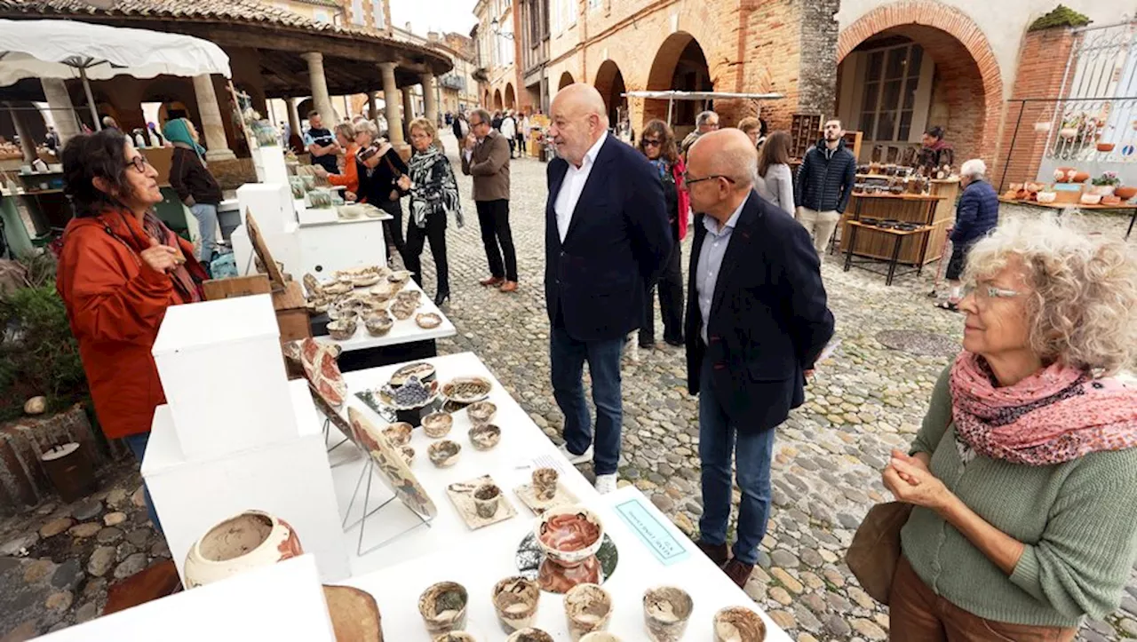 'C’est d’un niveau exceptionnel !' : le marché potier d’Auvillar anime la cité médiévale pour la 31e année