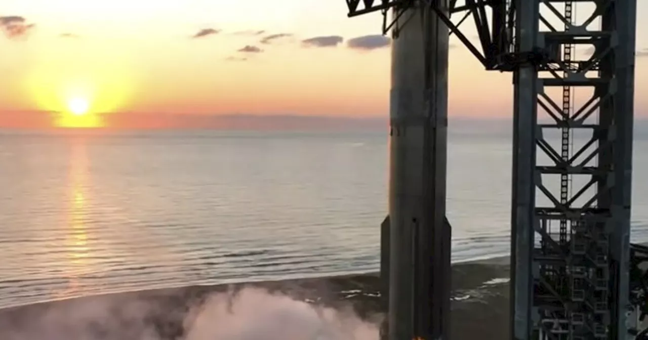 SpaceX rocket booster successfully 'caught' on first attempt during flight test