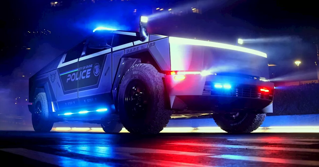 Why the Irvine Police Department now has a police Cybertruck