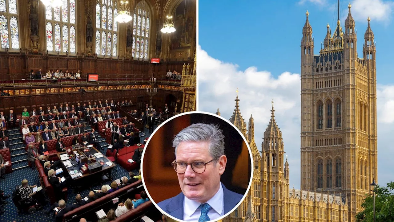 Ministers set to abolish hereditary peers in the House of Lords 'by Easter'