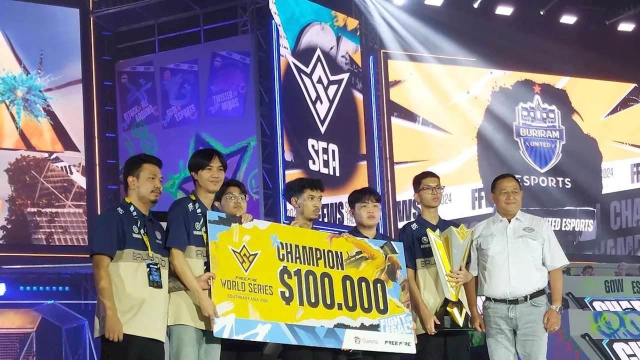 Juara FFWS SEA 2024 Fall, Buriram United Esports Bawa Pulang Rp 1,5 M