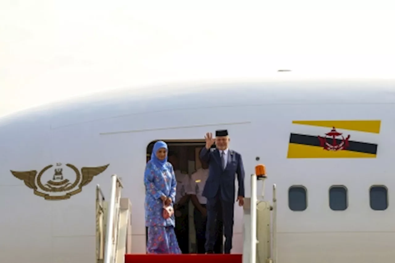 King and Queen of Malaysia arrive in Brunei for three-day state visit, celebrating 40 years of diplomacy