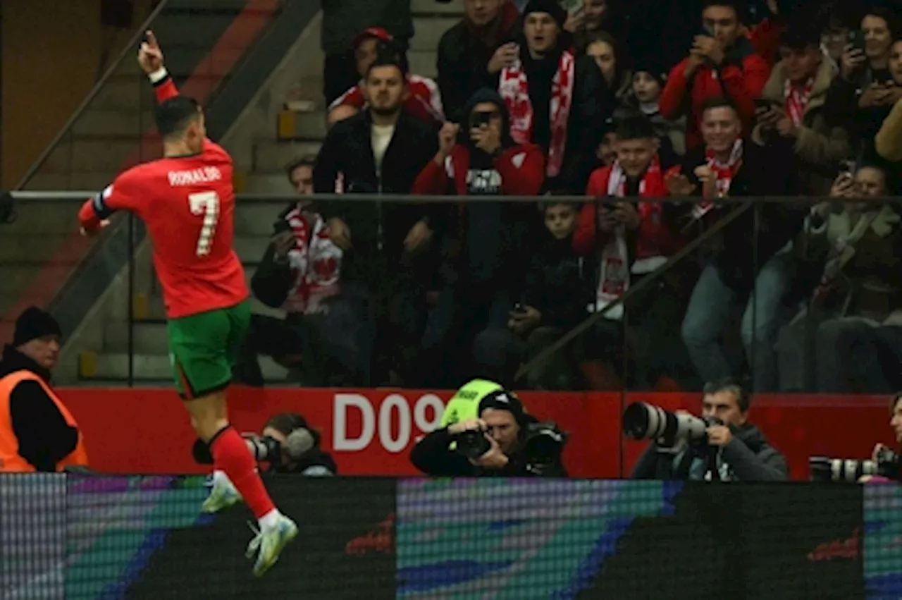 Ronaldo strikes again as Portugal edge Poland in Nations League thriller, eye quarters