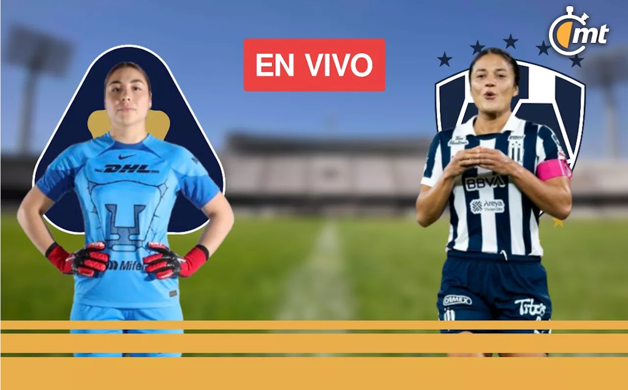 Pumas vs Monterrey EN VIVO: ¿A qué hora y dónde ver partido de Liga MX Femenil HOY?