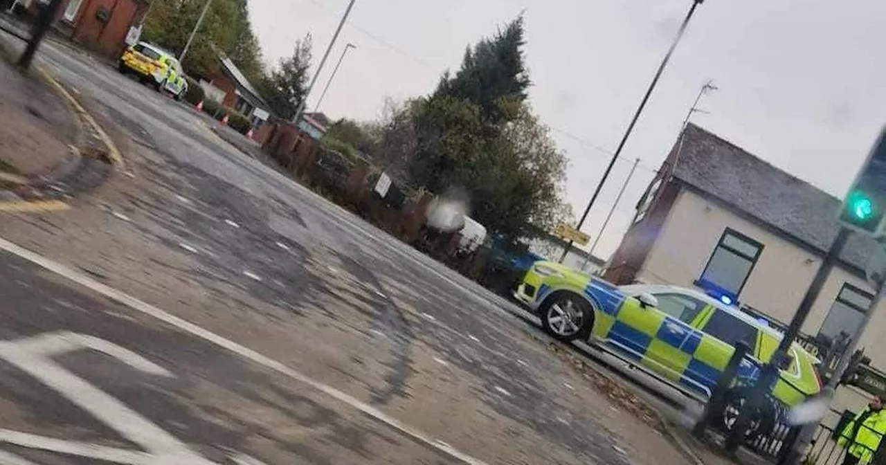 LIVE: Main road cordoned off amid 'police incident'