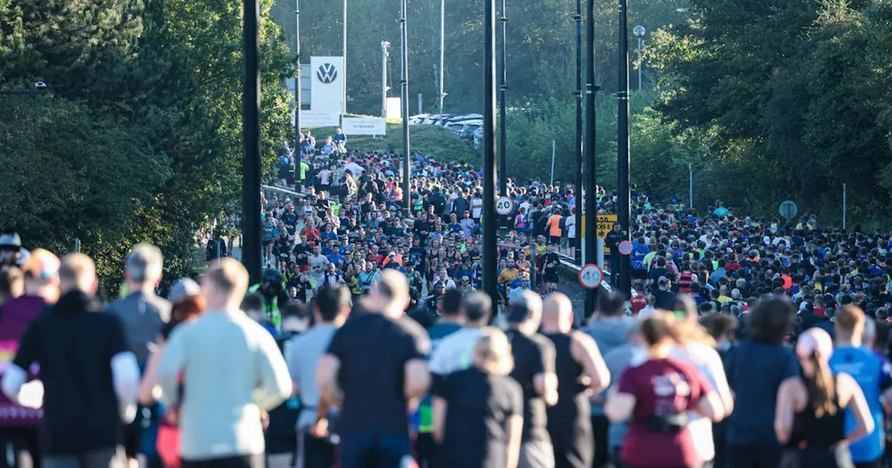 Manchester Half Marathon 2024 LIVE as thousands of runners take to the streets