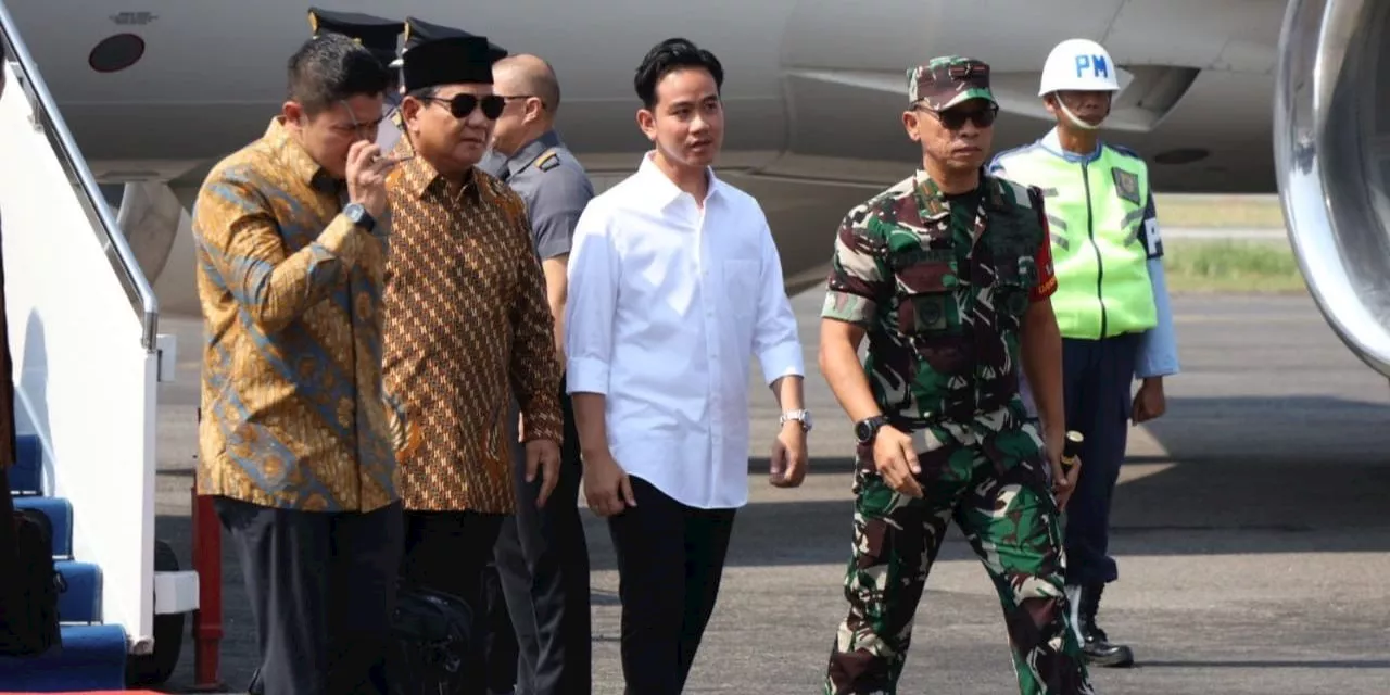 Prabowo Subianto Silaturahmi dengan Presiden Jokowi di Sumber, Solo