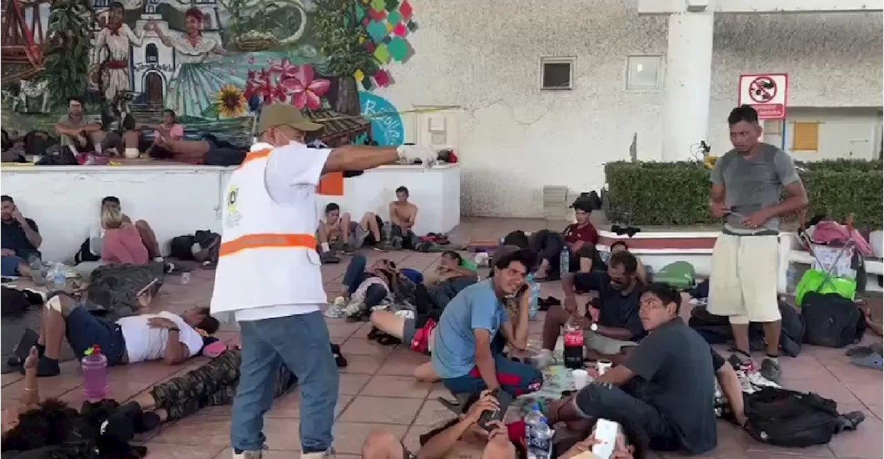 Migrantes de Tapachula forman nueva caravana y partirán hacia Ciudad de México