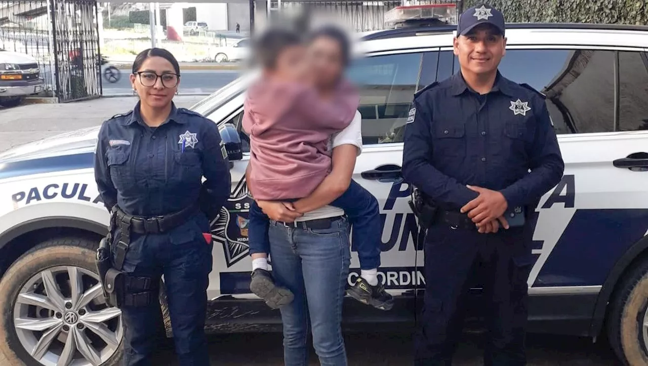 Rescatan en Hidalgo a niño de 5 años sustraído ilegalmente por su padre