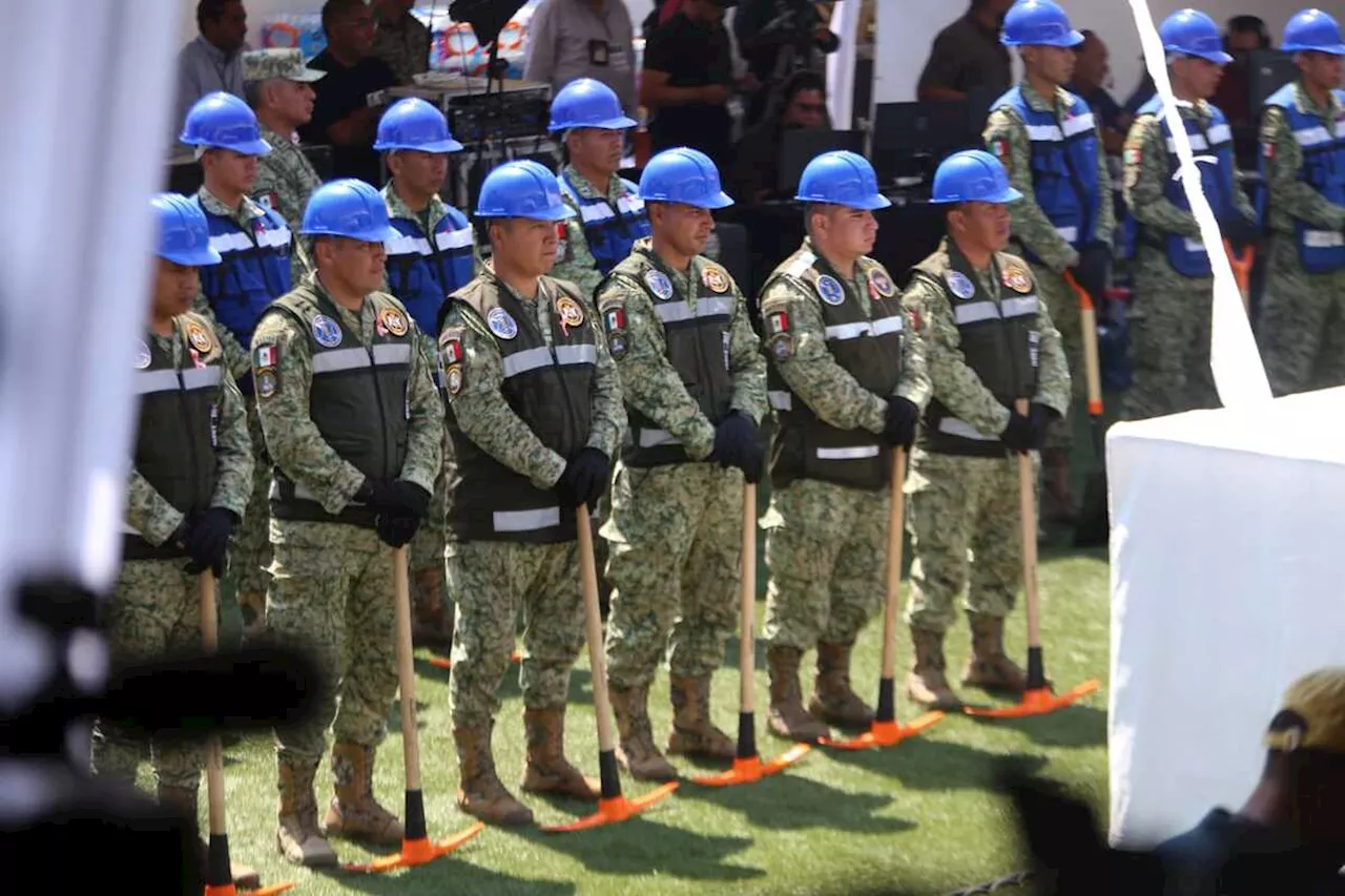 Sheinbaum encarga obra de tren México-Querétaro a militares; “han demostrado que son de primera”