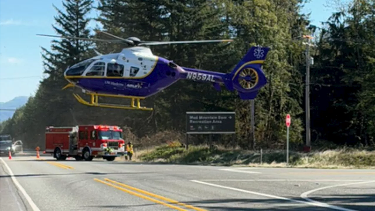 Tragic three-car crash on Highway 410 leaves two dead