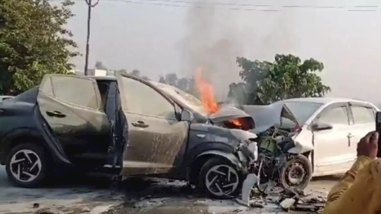 Pilibhit Accident: कार की फेल हुई स्टेयरिंग, सामने आ रही गाड़ी से भिड़ी, एक की मौत और पांच घायल