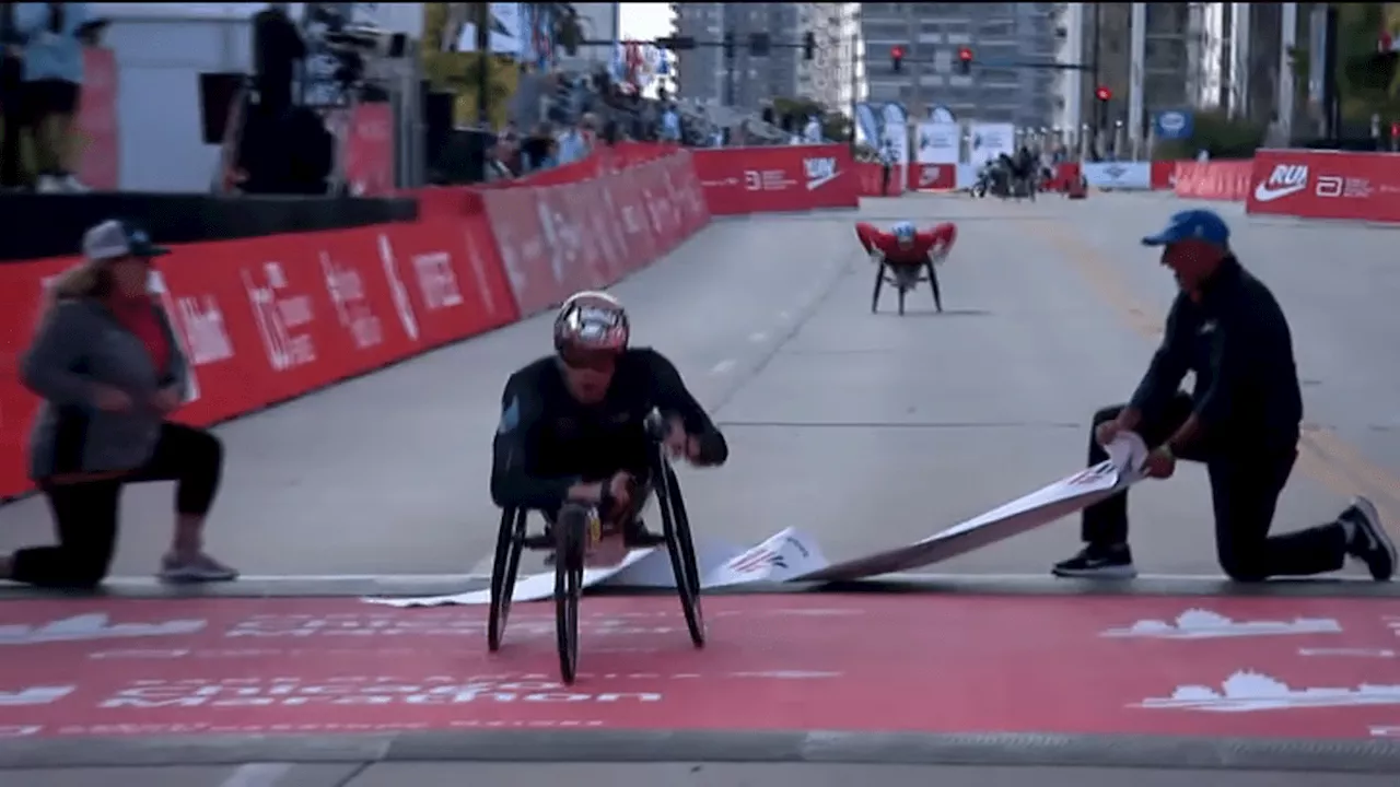 2024 Chicago Marathon men's wheelchair winner: Marcel Hug continues dominance