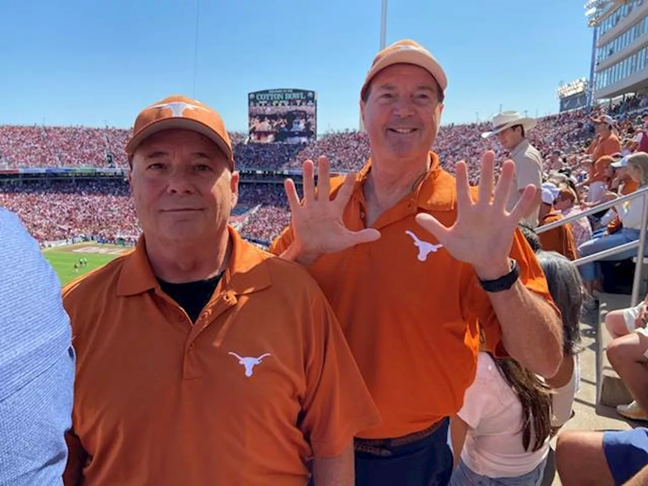 Texas man has been to Texas-Oklahoma game 55 years in a row