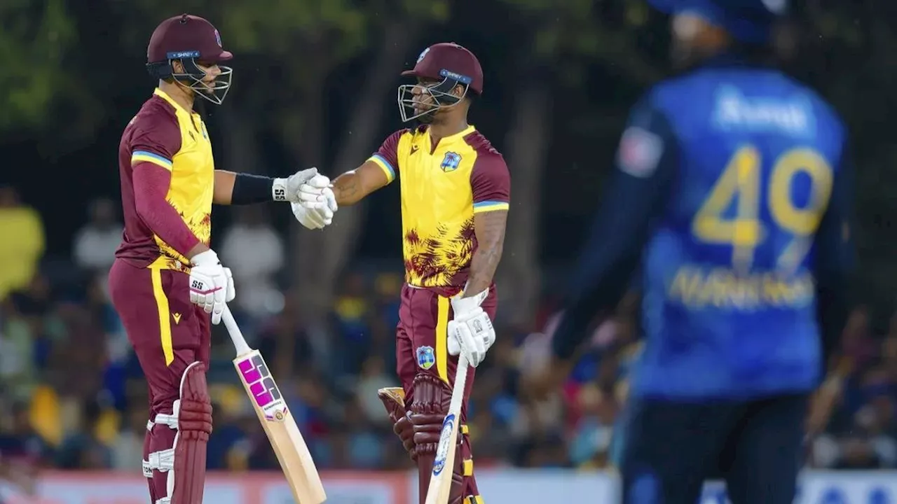 SL vs WI: वेस्टइंडीज के तूफान को रोकने में श्रीलंका नाकाम, पहले टी 20 में मिली करारी हार