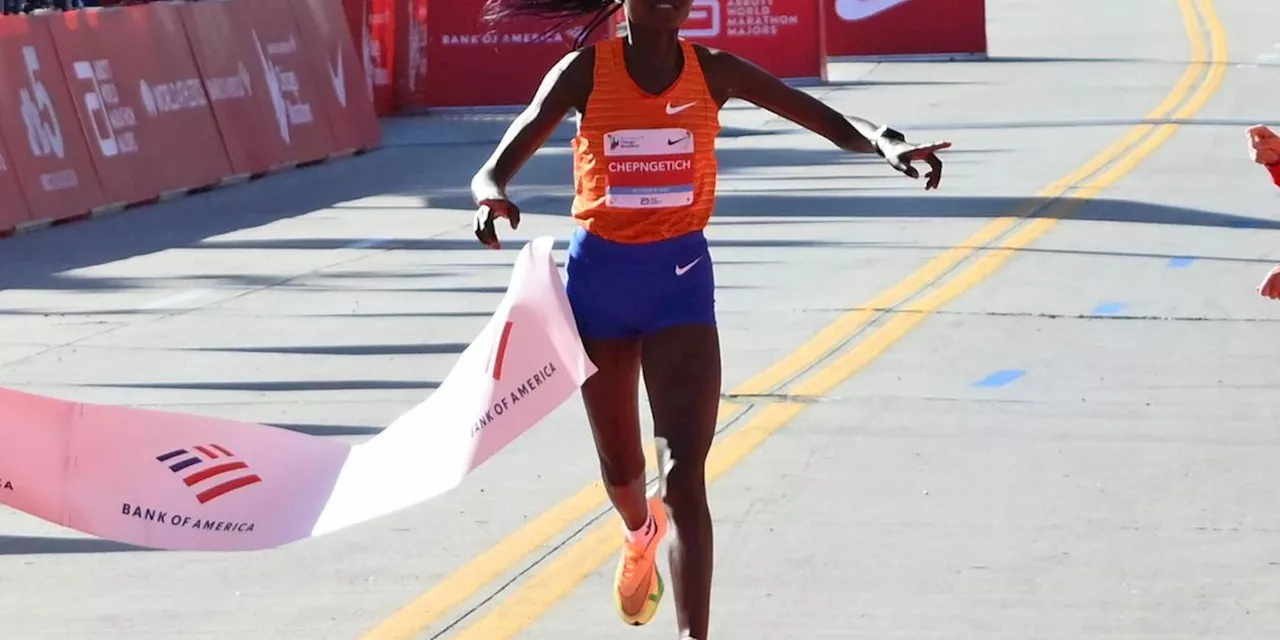 Chepngetich gewinnt Chicago Marathon in Weltrekordzeit