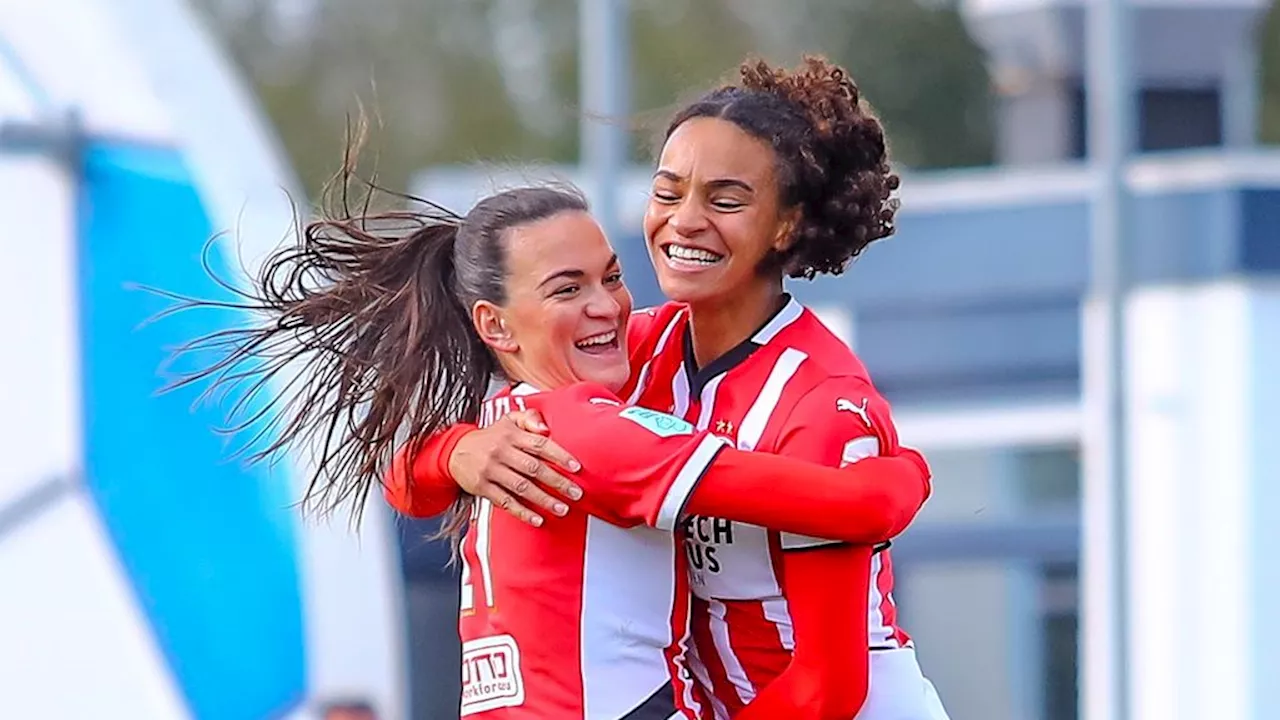 Voetbalsters PSV boeken magere zege, Utrecht overklast Feyenoord