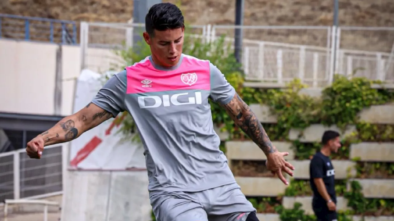 James Rodríguez y su delicada situación contractual con Rayo Vallecano: ¿Escuchará ofertas?